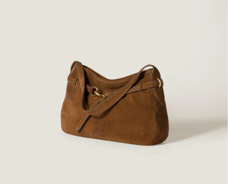 Aventure suede bag
