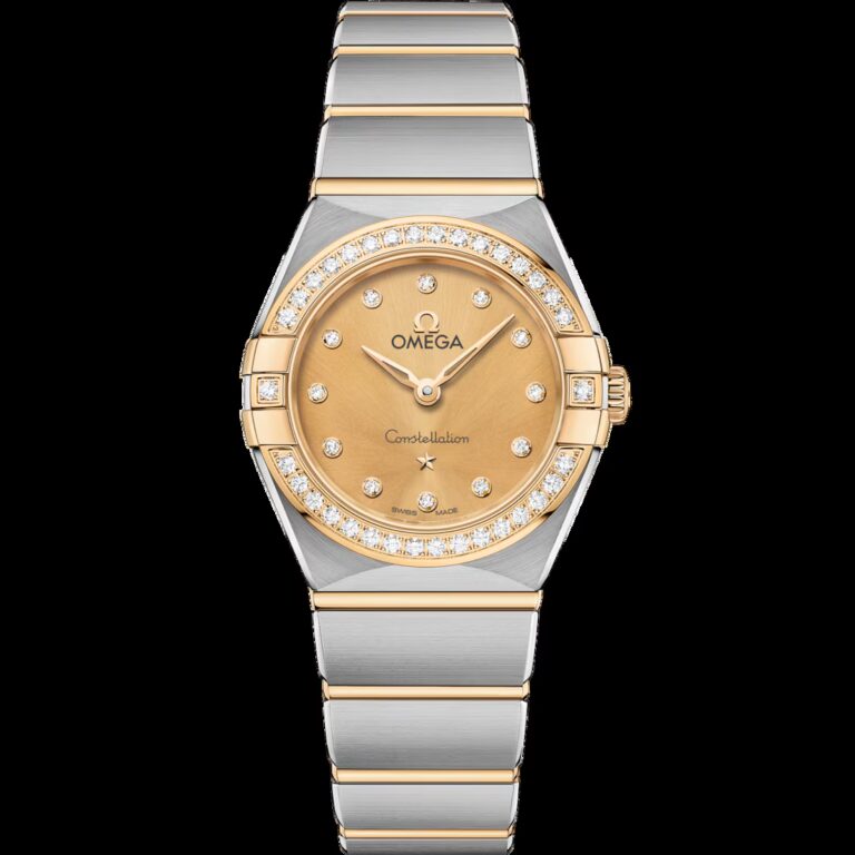 CONSTELLATION 25 mm 18K yellow gold and stainless steel 