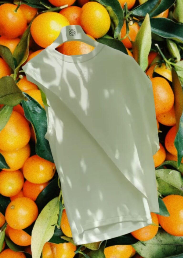 Narancshéjból készít textilt a LOEWE