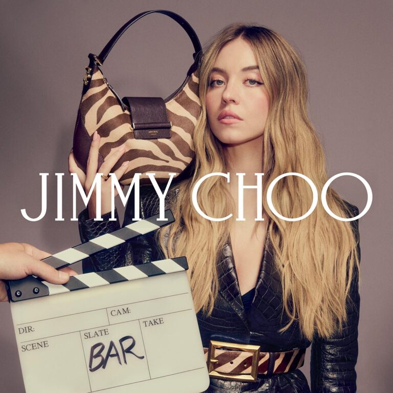 Sydney Sweeney a Jimmy Choo 2025-ös őszi kampányának arca