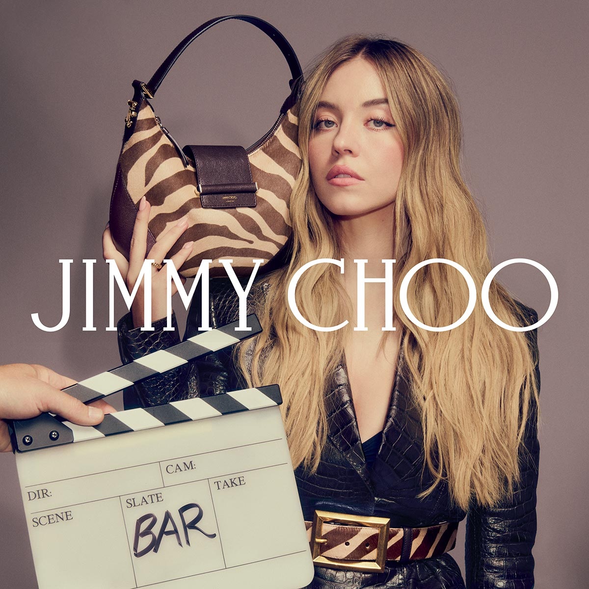 Sydney Sweeney a Jimmy Choo 2025-ös őszi kampányának arca