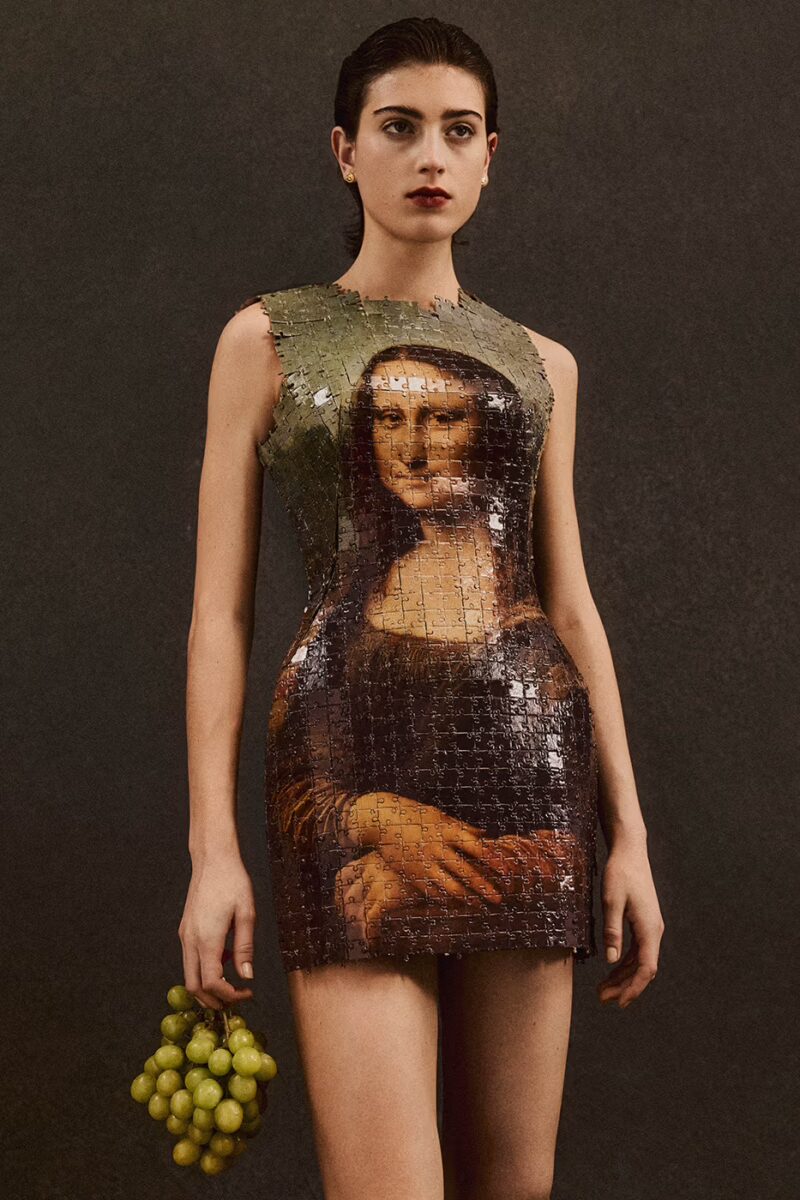 A Louvre inspirálta Marine Serre legújabb kollekcióját