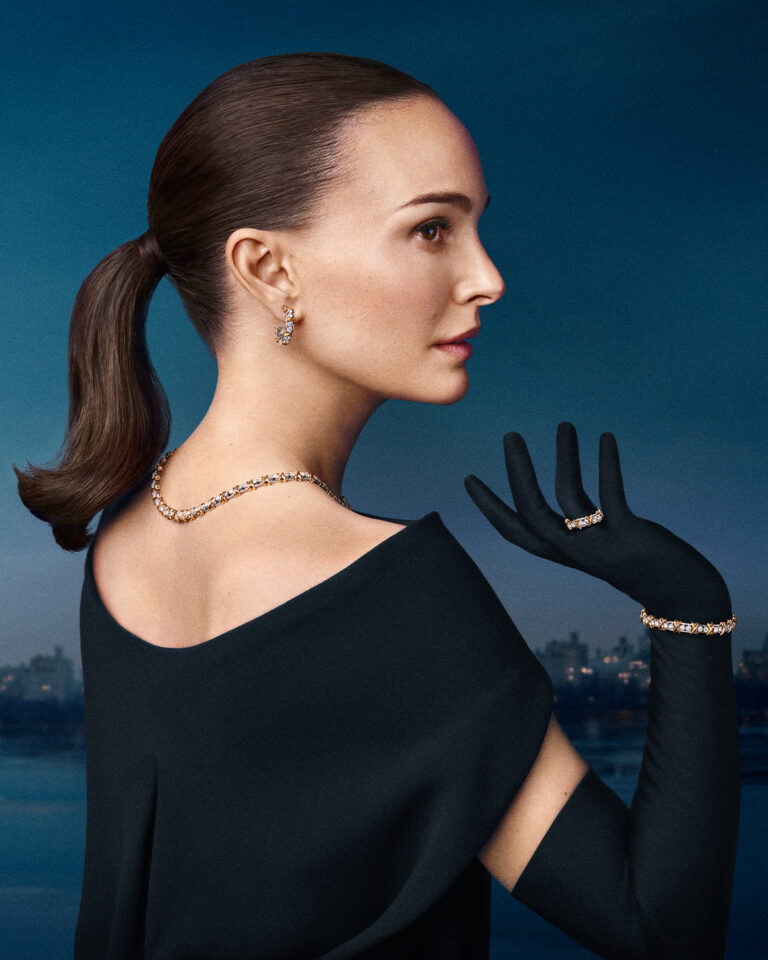Gyémántként tündököl Natalie Portman a Tiffany legújabb kampányában